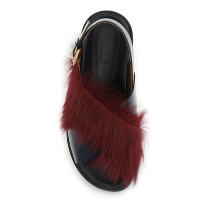 MAYFEYR - Marni - Fur Lined Fussbett Sandals - FBMS018101P7614ZP085