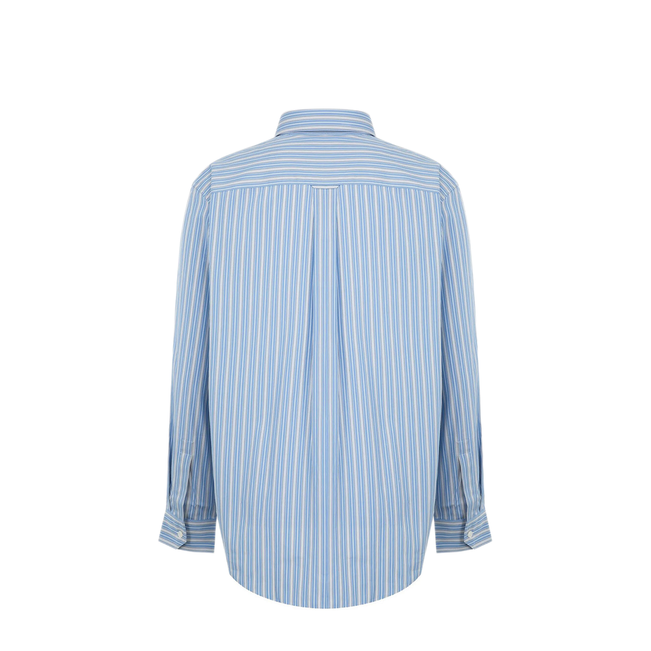MAYFEYR -  - Striped Cotton Poplin Shirt - A001QBY2O08