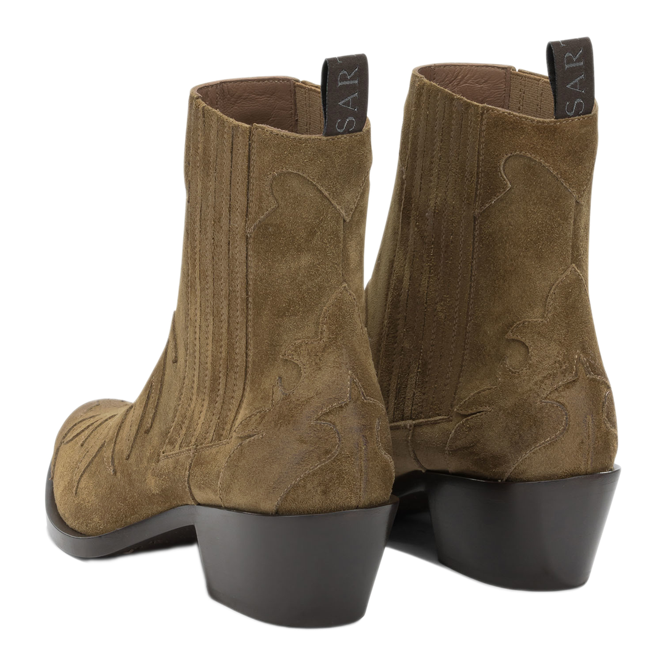 MAYFEYR - Sartore - Velour 45 Mm Cowboy Ankle Boots - SR3645VELOURRECIFE