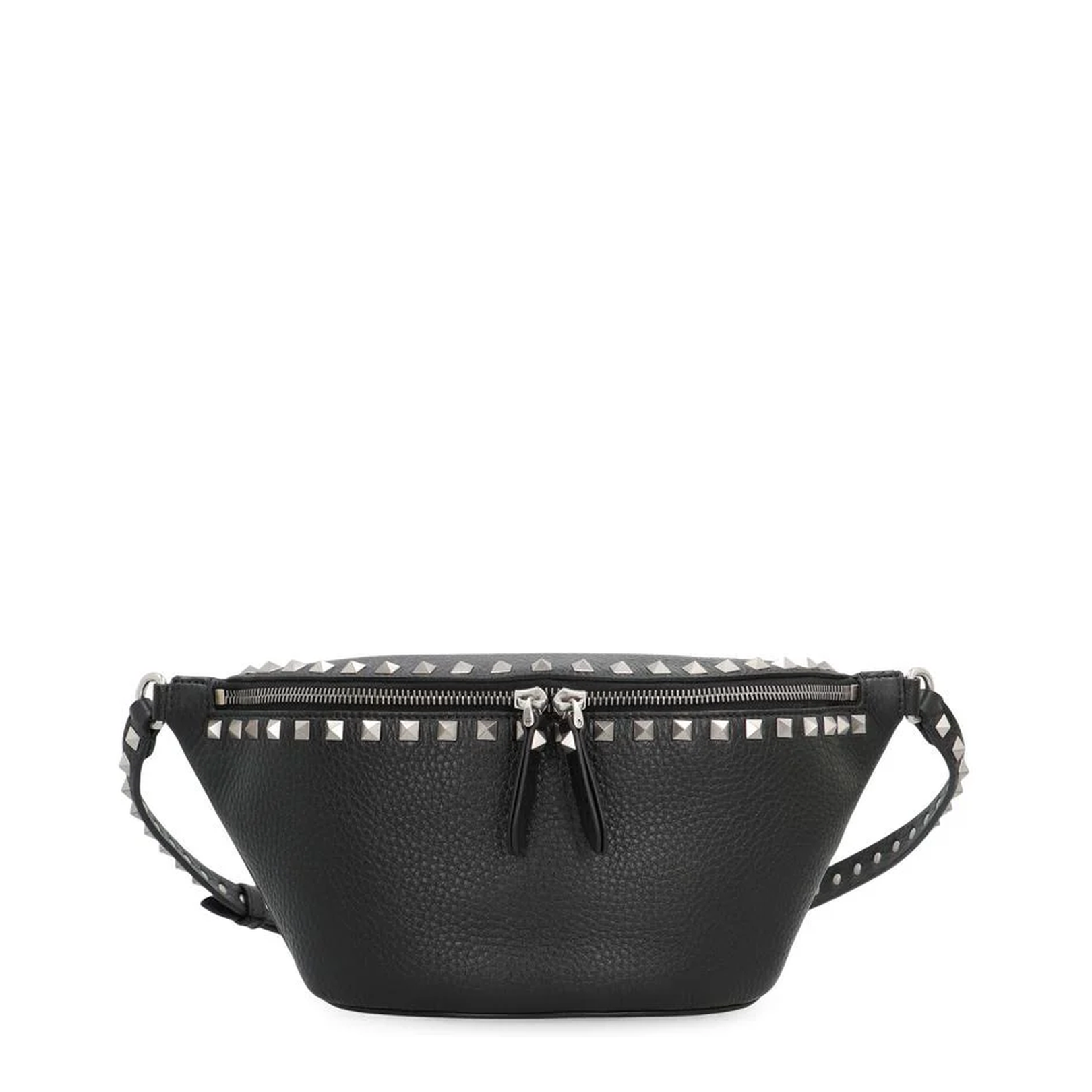 Rockstud Leather Belt Bag