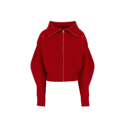 MAYFEYR - Givenchy - Zip Up High Neck Cardigan - BWK01P4ZVV600