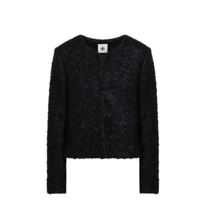 MAYFEYR - The Garment - Recycled Wool Blend Black Vienna Jacket - 20867WO050