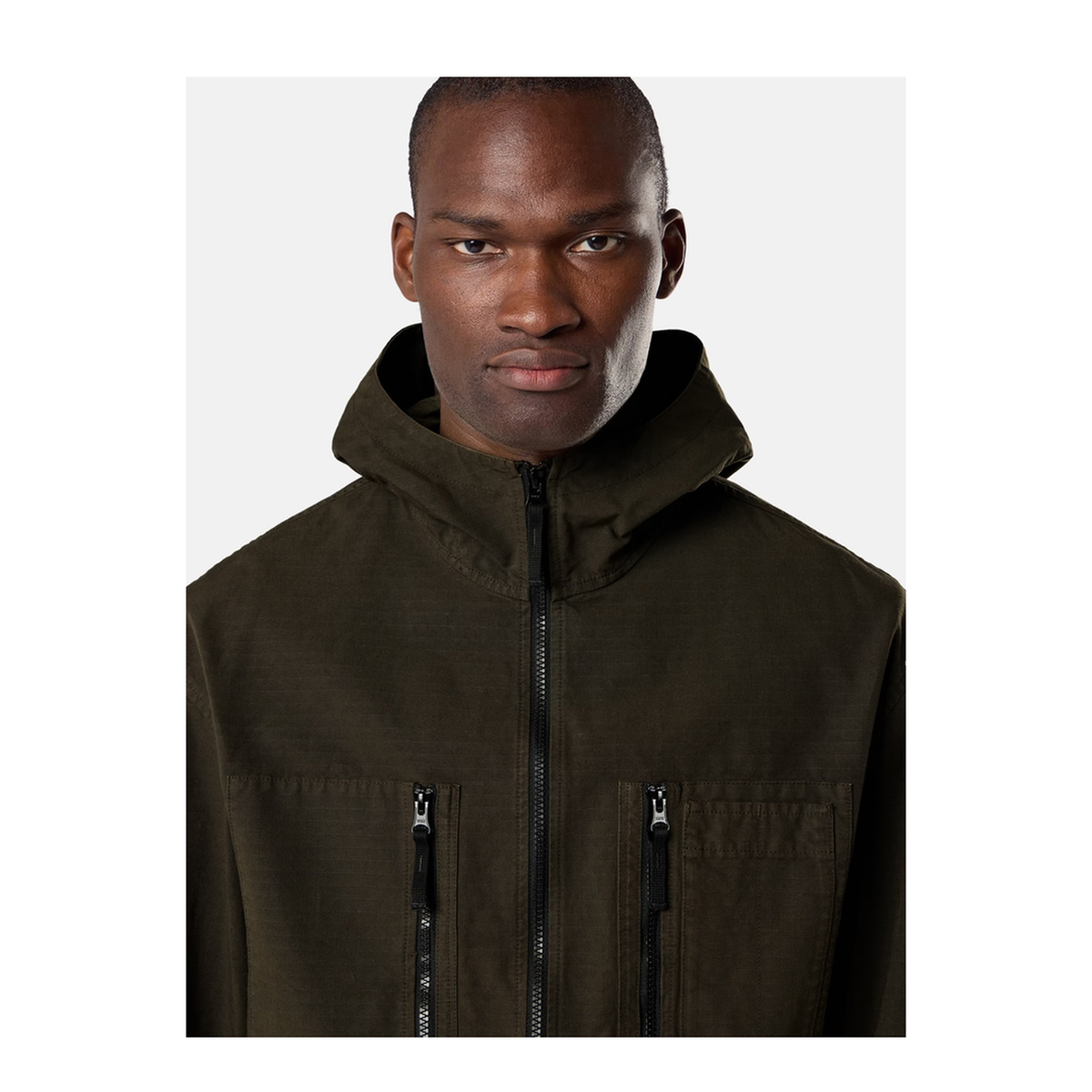 Cotton Ripstop Overshirt Jacket