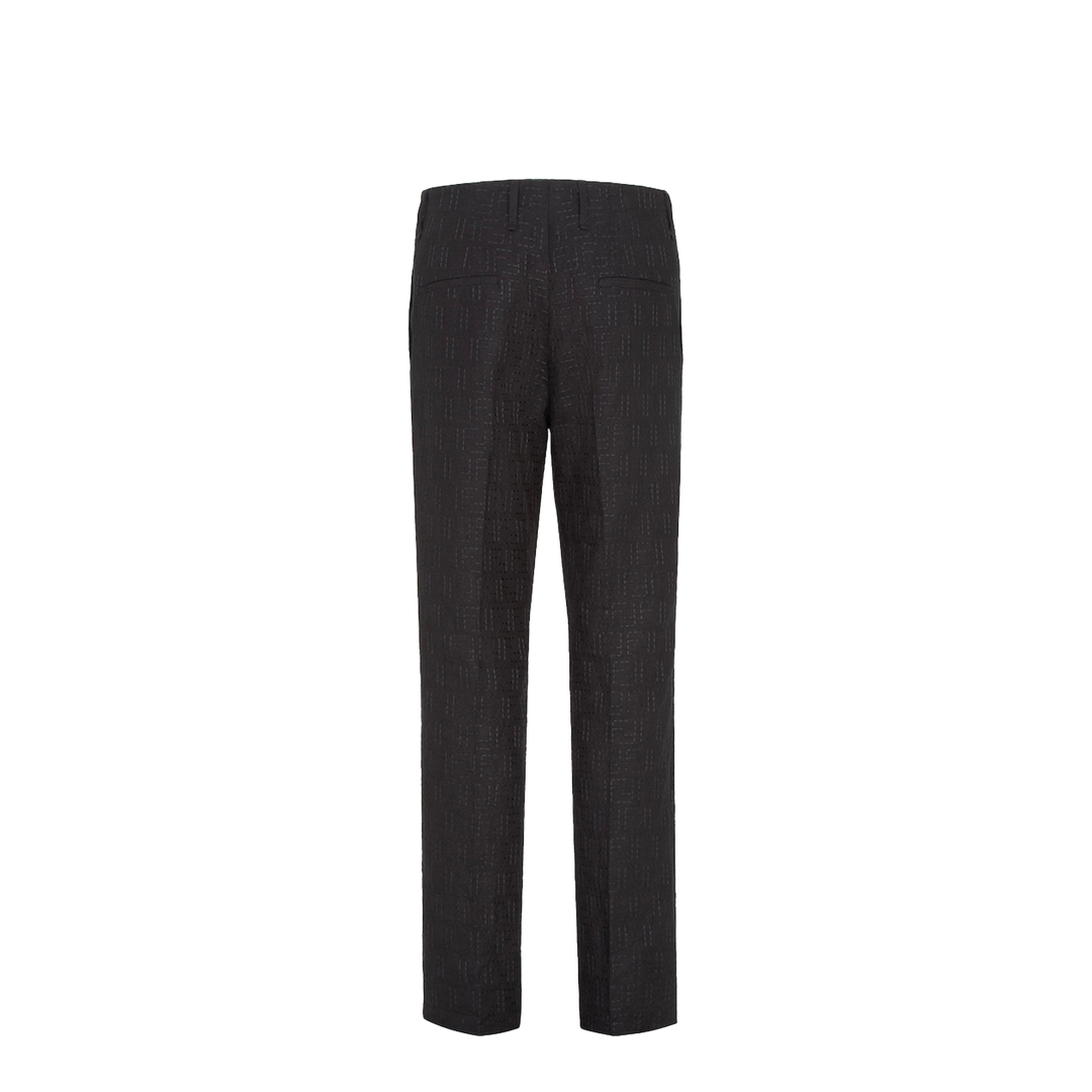 MAYFEYR - Fendi - Linen Ff Jacquard Trousers - FB1029AU6Y