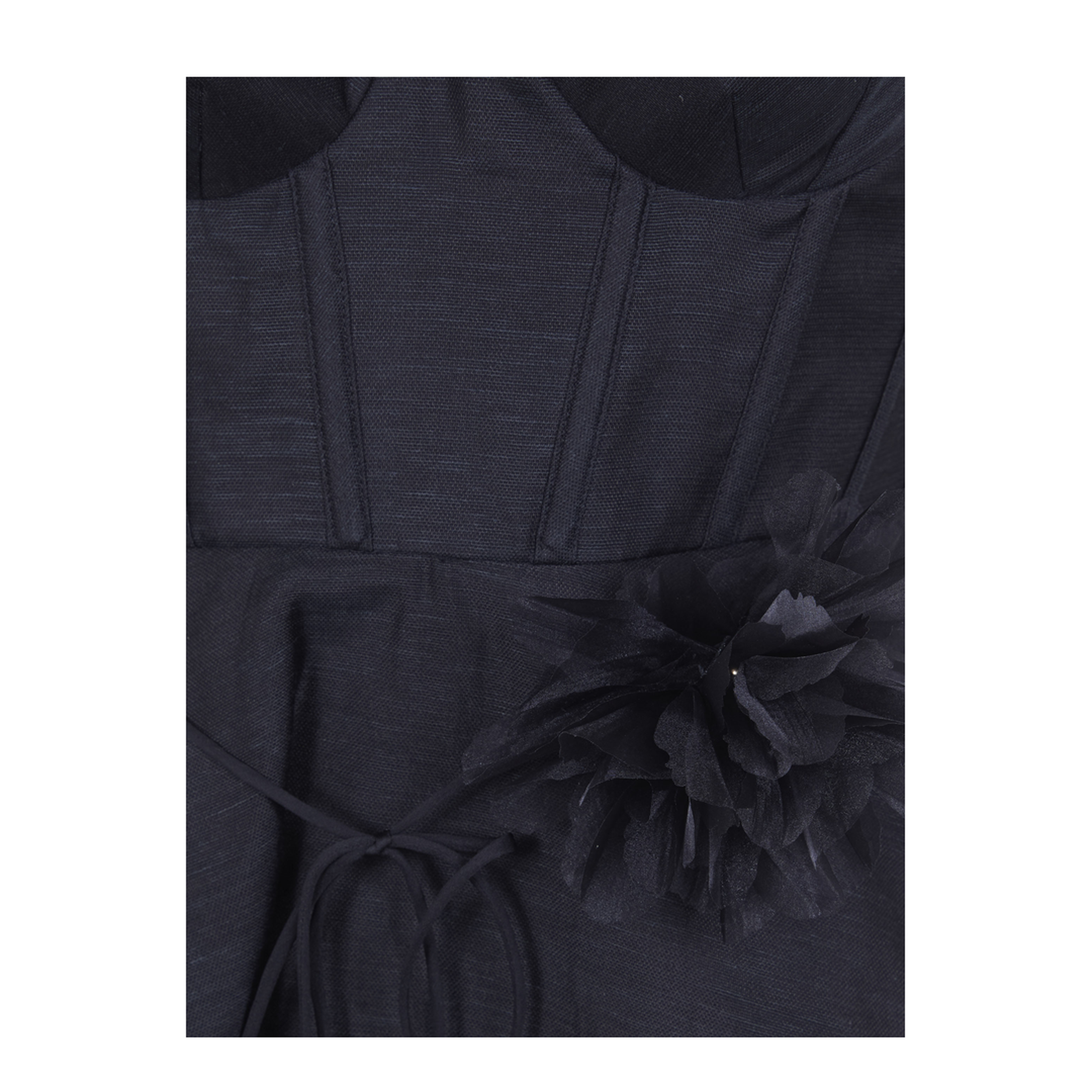 MAYFEYR - Zimmermann - Luna Ruffle Mini Dress - 7569DS261BLK
