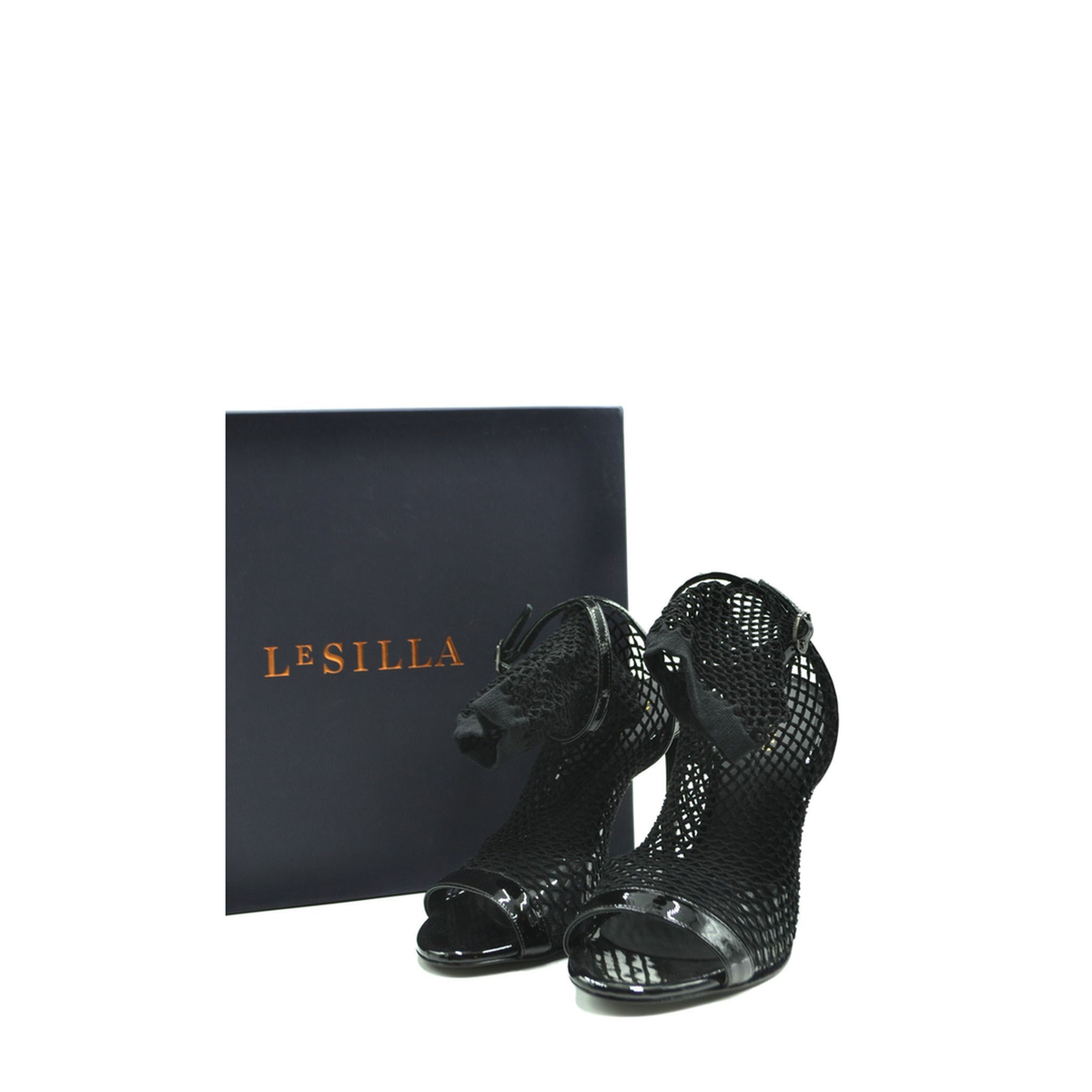 MAYFEYR - LE SILLA - Black Canvas Sandals - 8503Q100