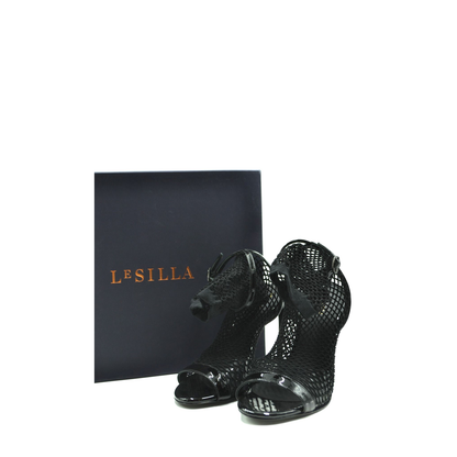 MAYFEYR - LE SILLA - Black Canvas Sandals - 8503Q100