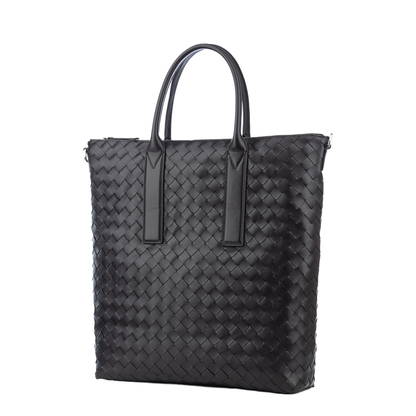 Intrecciato Zipped North-South Tote