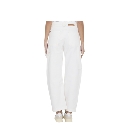 Banana Leg Utility Jeans