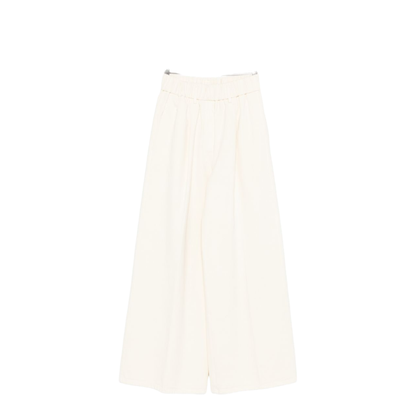 MAYFEYR - Forte Forte - Trousers White - 14544MYPANTSBEURRE