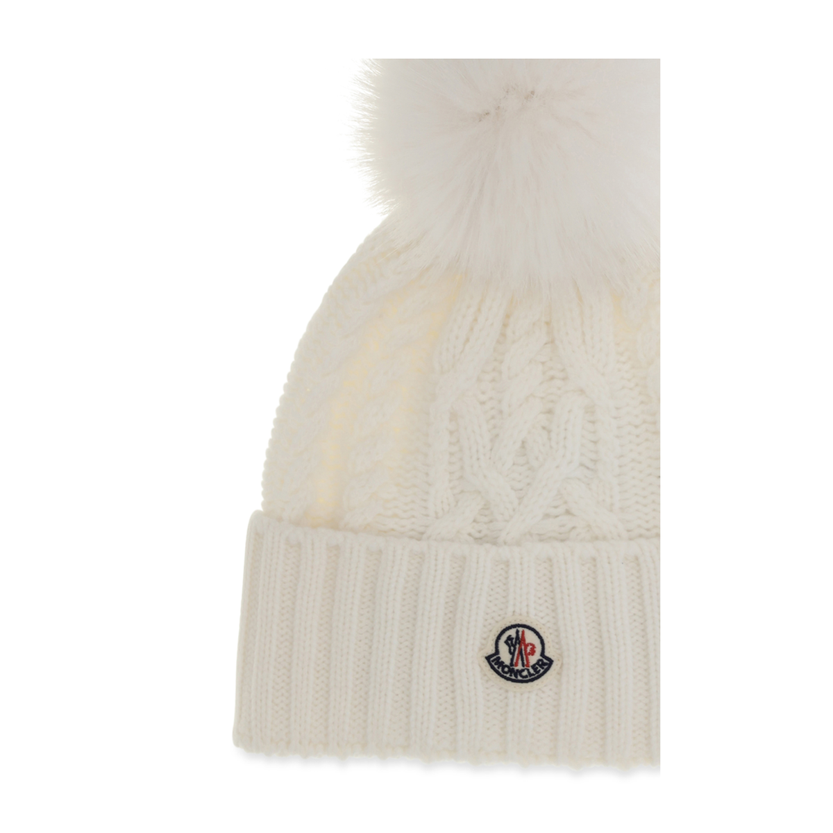 Wool And Cashmere Beanie With Pom Pom