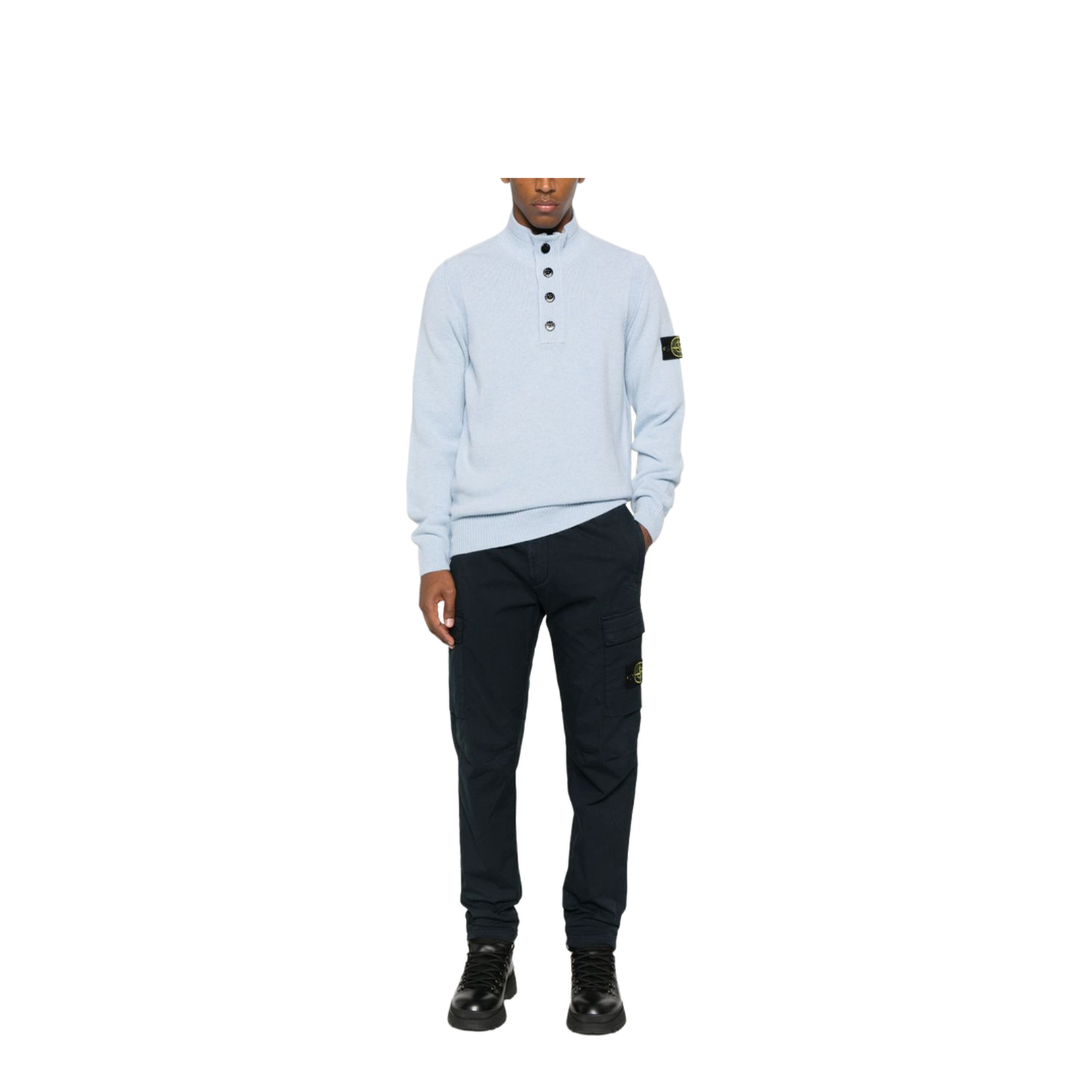 Cargo Trousers in Stretch Supima Cotton Twill
