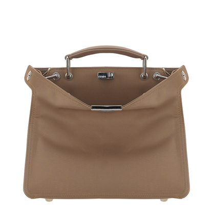 Peekaboo Mini
Brown Nylon Bag