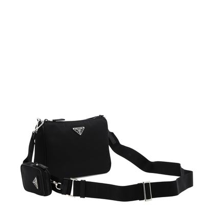 Prada Re-Nylon And Saffiano Crossbody Bag