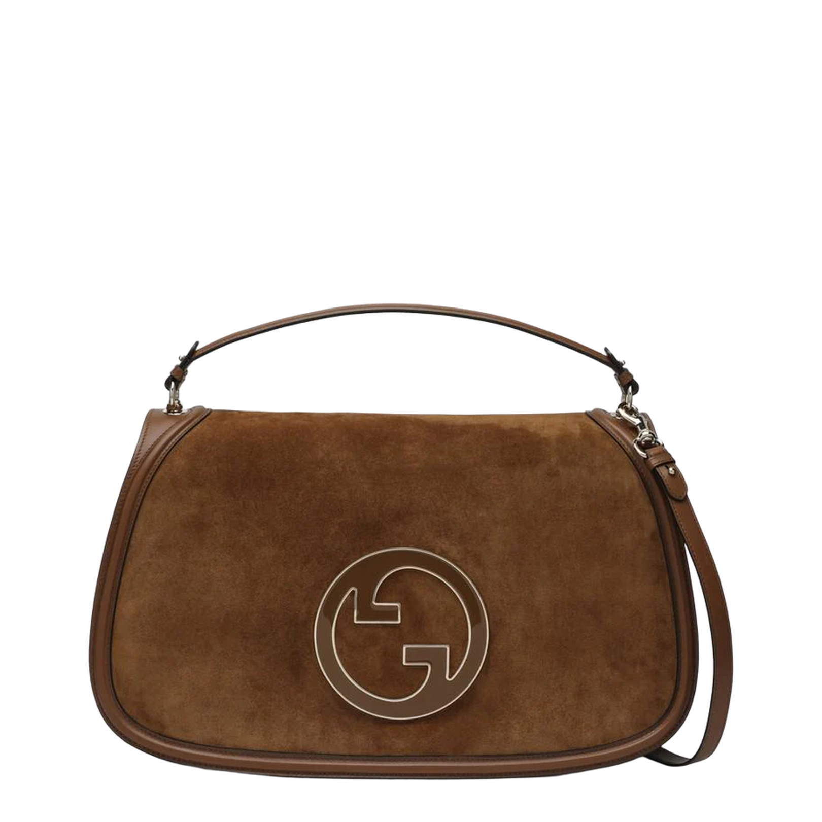 Blondie Suede Shoulder Bag