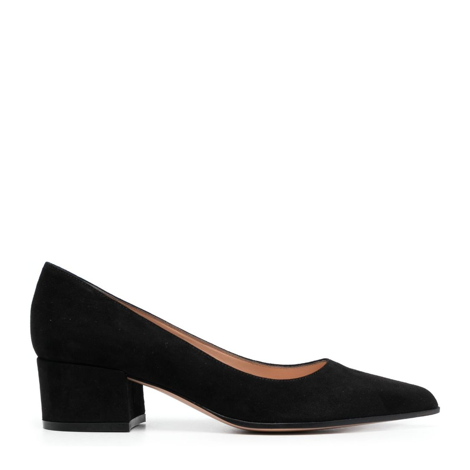 Suede Pumps - Black
