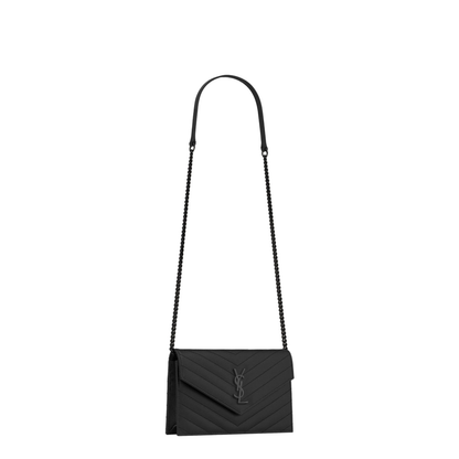 MAYFEYR - Saint Laurent - Envelope Pouch With Chain - 857605BOW081000