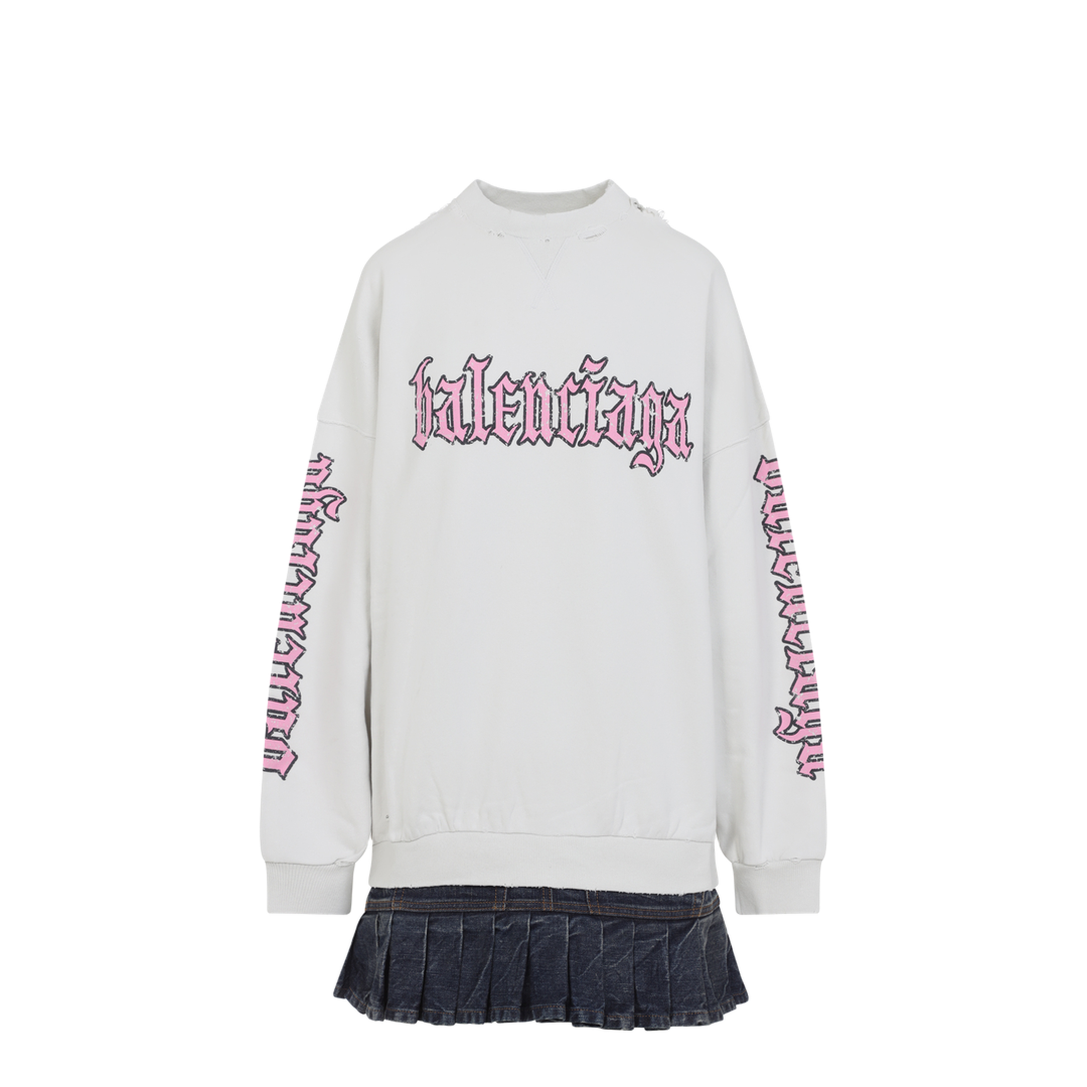 MAYFEYR - Balenciaga - Hybrid Mini Dress - 838718TSVW5