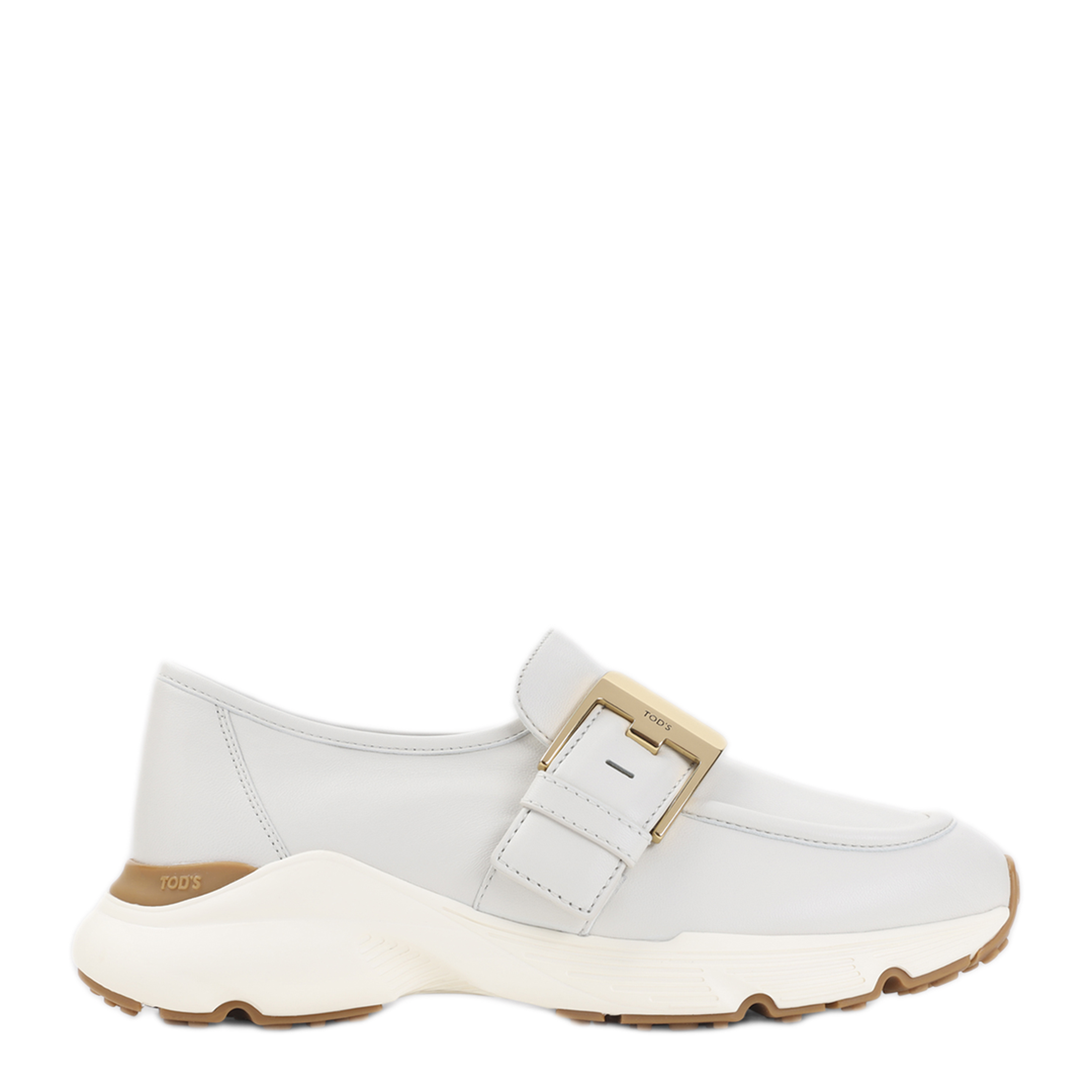 MAYFEYR - Tod's - White Lime Leather Sport Runner - XXW54C0JX90U1OB015BIANCO