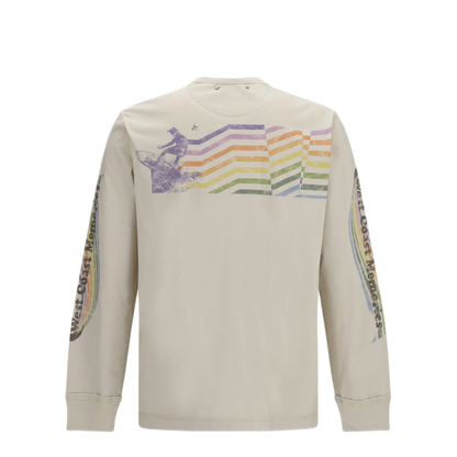 MAYFEYR - Golden Goose - Asymmetric Print Sweatshirt - GUP02765P002628