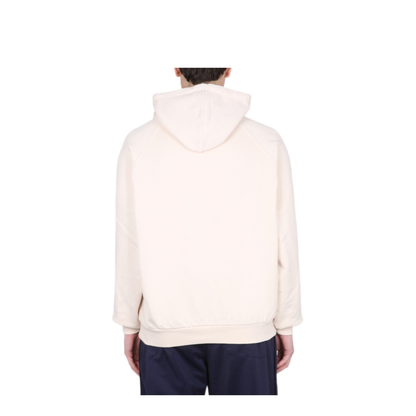 MAYFEYR - Sunnei - Beige Drawstring Hood Sweatshirt - MRTWXJER038JER010002A