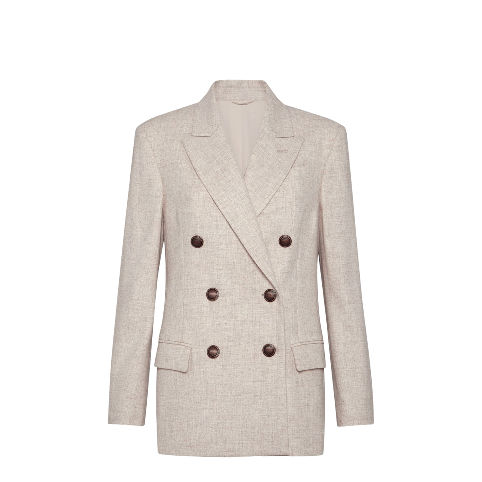 Wool Double-Breasted Jacket