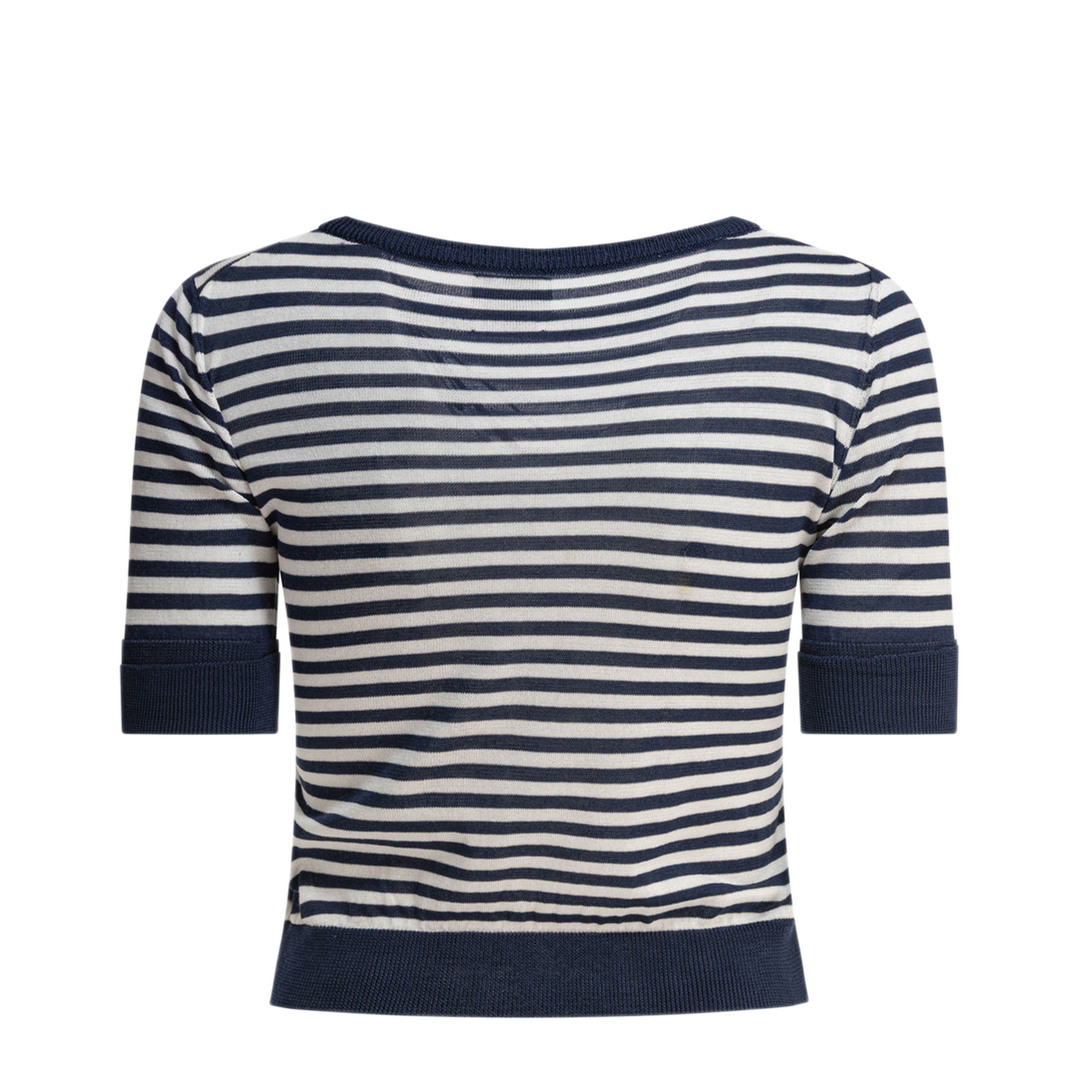 MAYFEYR - Rakkì - La Mariniere Crew Neck T Shirt - LAMARINIEREBLEUPANNA
