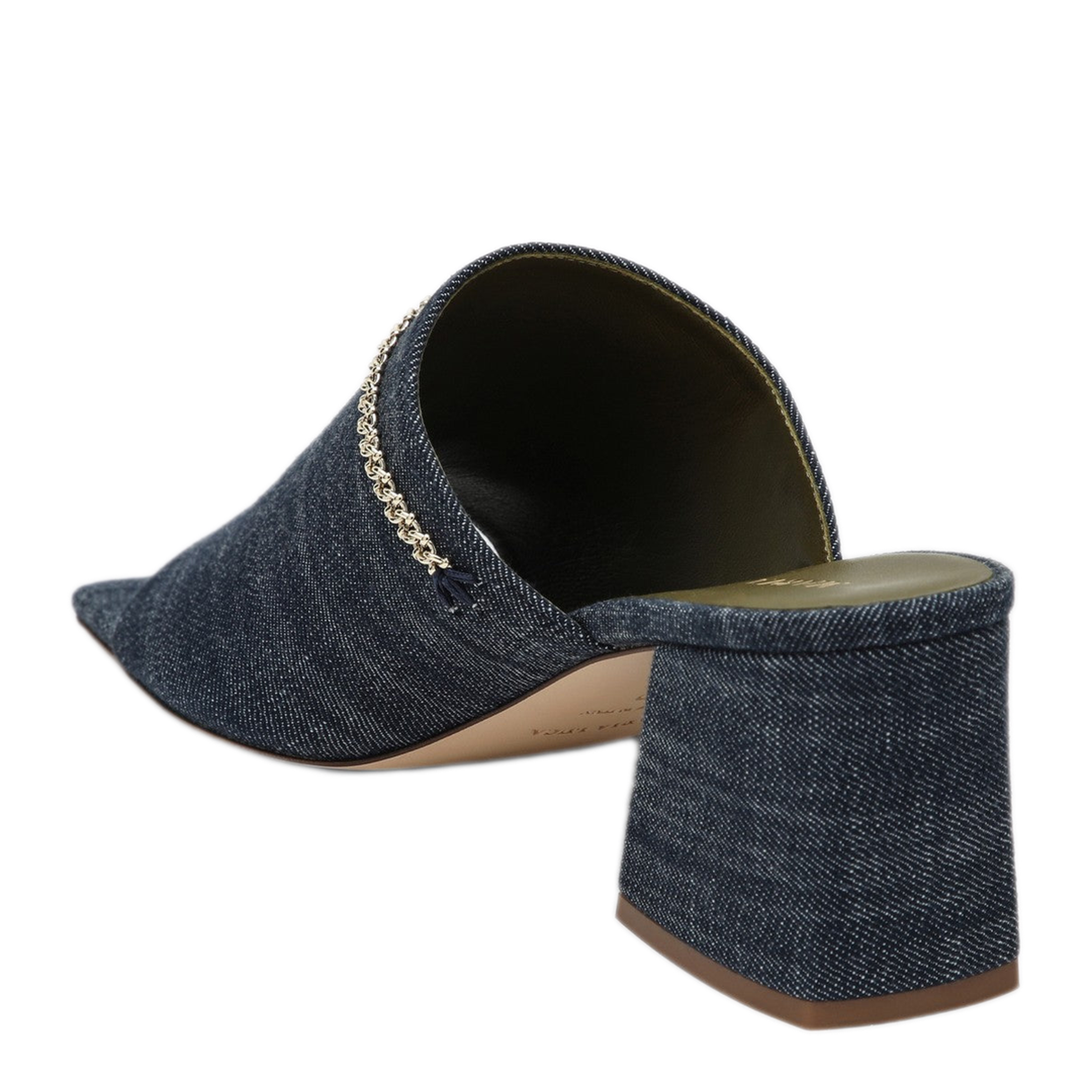 MAYFEYR - Maria Luca - Messalina Blue Denim Sandals - DL44015B21050731
