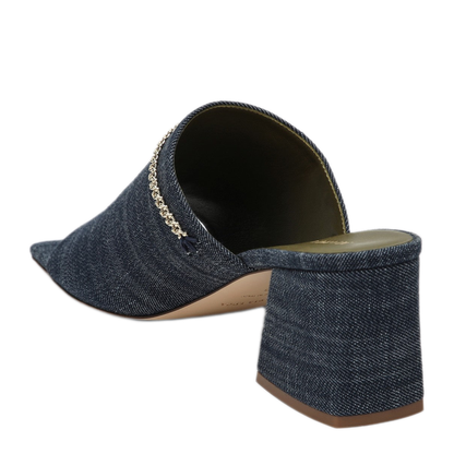 MAYFEYR - Maria Luca - Messalina Blue Denim Sandals - DL44015B21050731