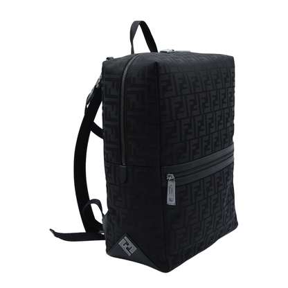 Lui Medium Nylon Backpack - Black