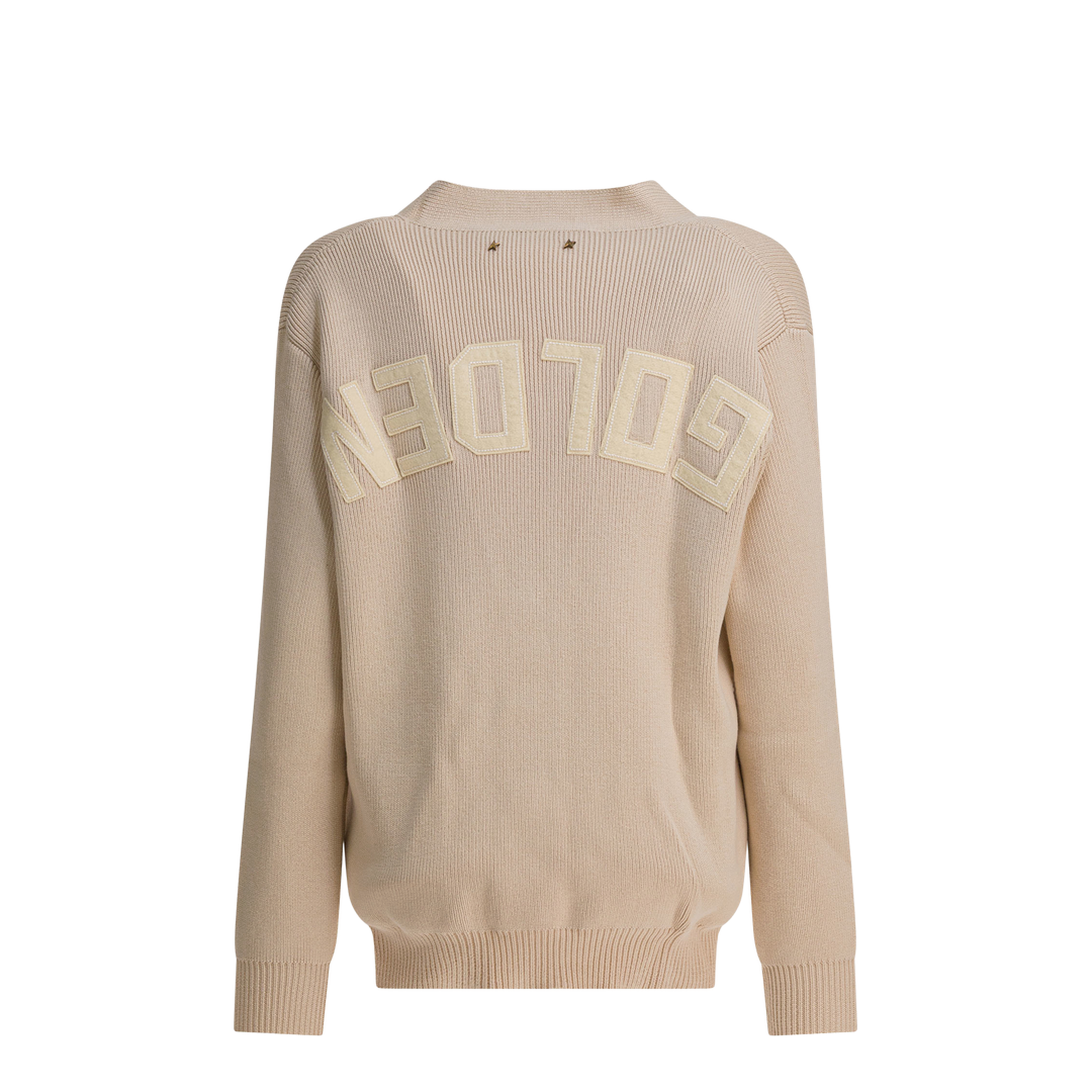 Cotton V-Necked Cardigan