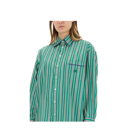 Jacquard Shirt Green