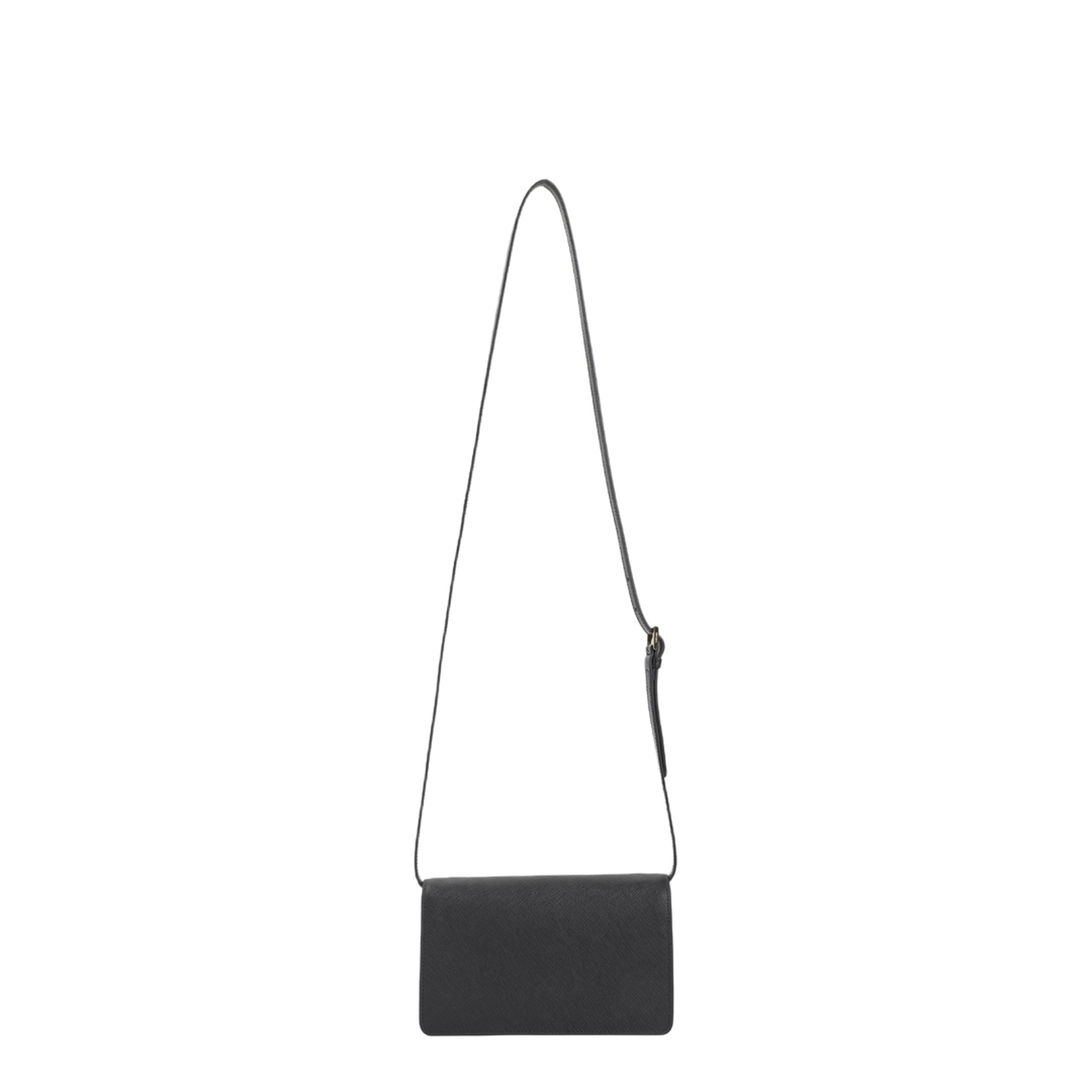 Black Saffiano Leather Mini-Bag