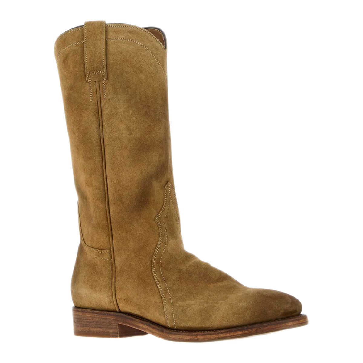 MAYFEYR - Jil Sander - Camel Suede Bruce Boots - J32WW0037P7892243