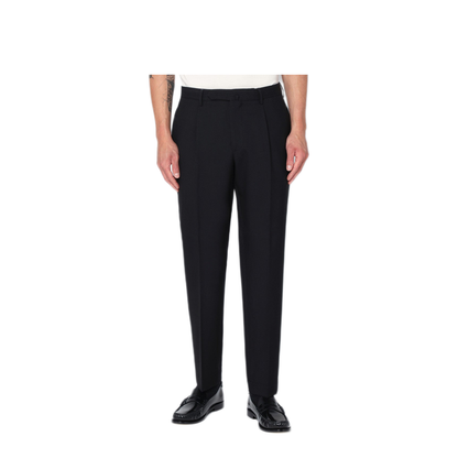 MAYFEYR - Santaniello - Black Wool Pants - ARECHIRIMAE409799