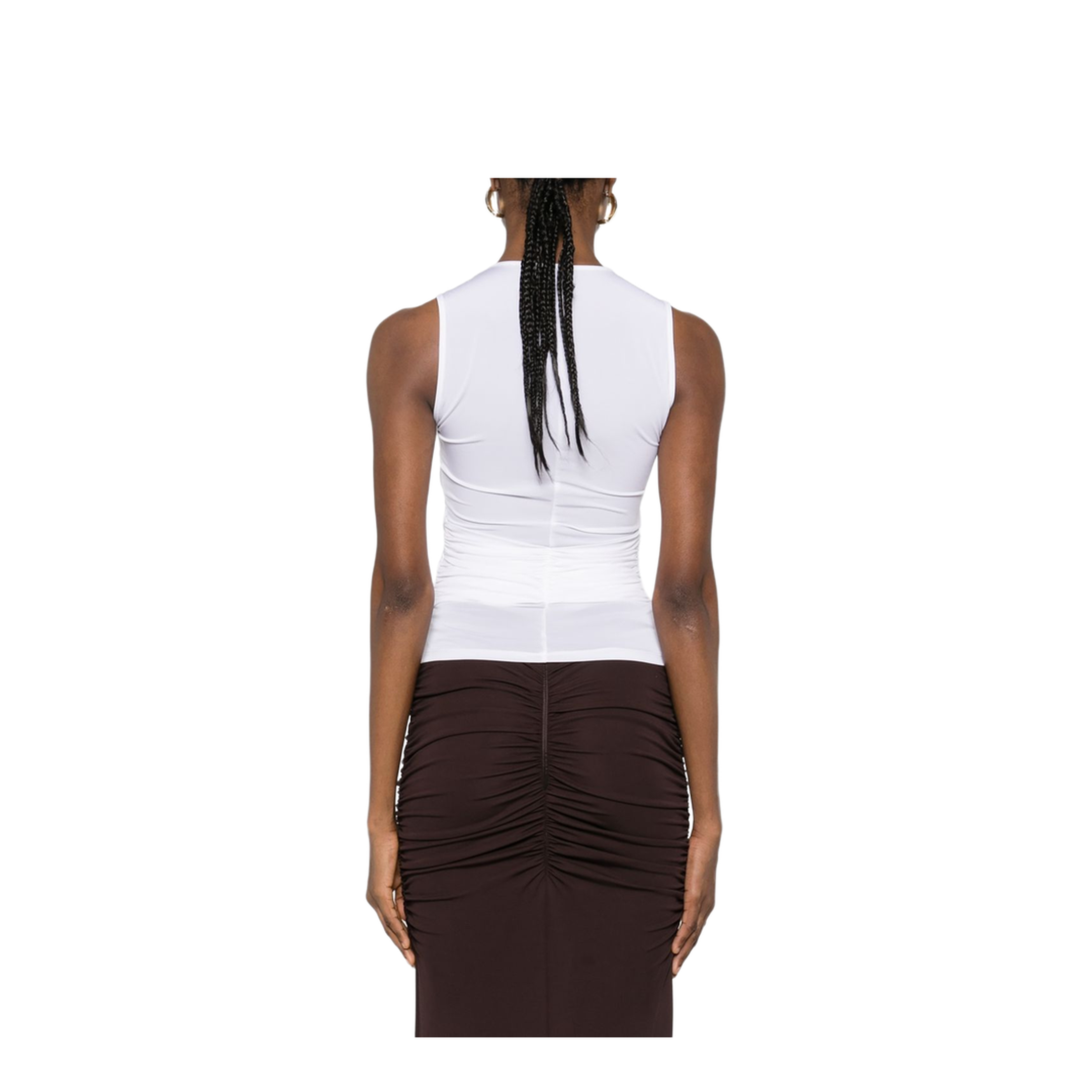 MAYFEYR - Elisabetta Franchi - Top Ivory - TO03761E2360