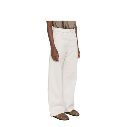 MAYFEYR - Brunello Cucinelli - Stretch Dyed Denim Loose Barrel Jeans With Monili - MH137P4021