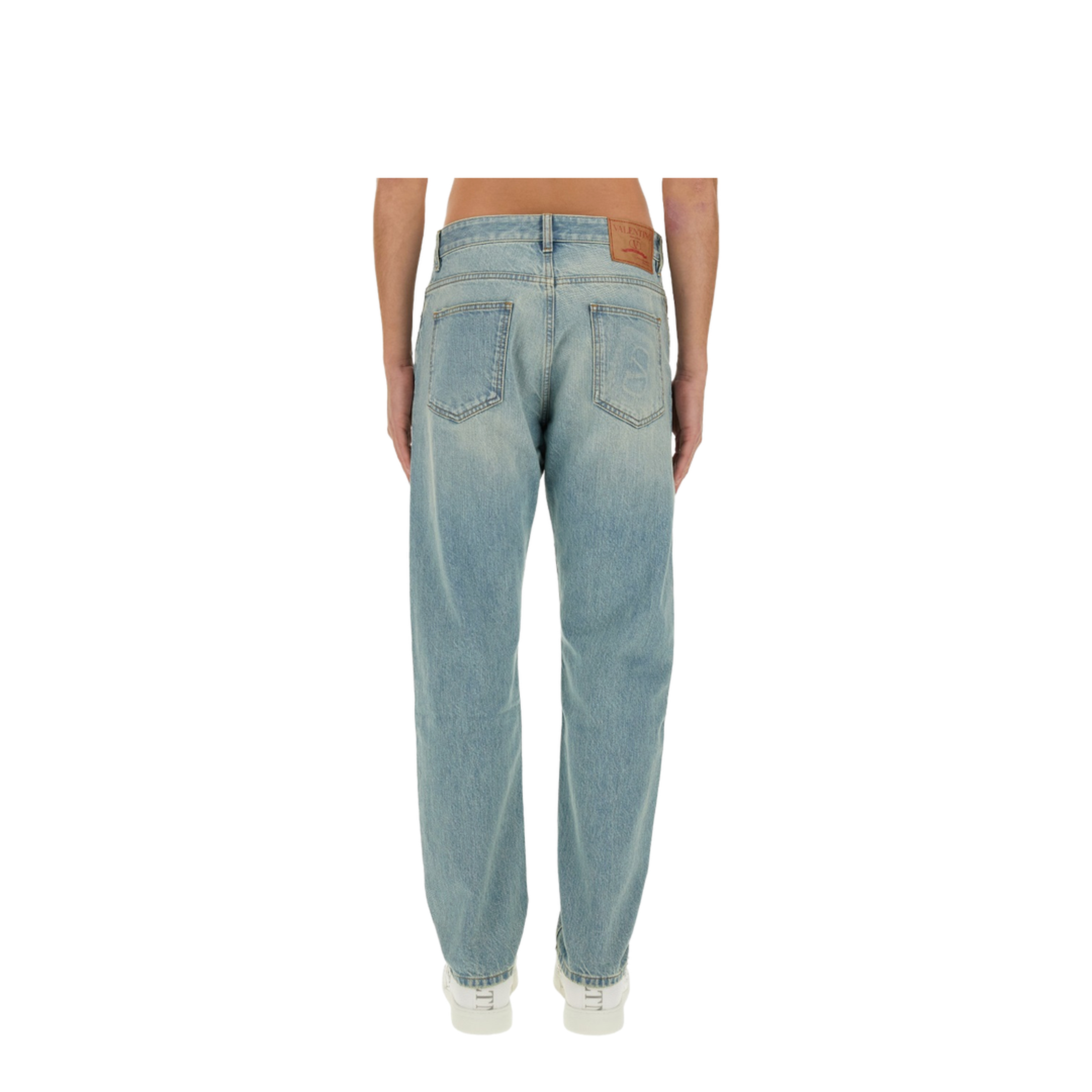 Denim Pants Ice Blue