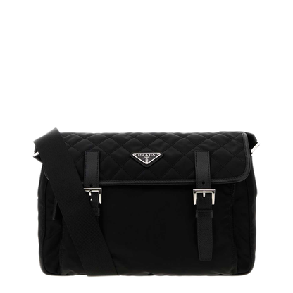 MAYFEYR - Prada - Black Fabric Crossbody Bag - 1BD953VD1N2ZSIF0002
