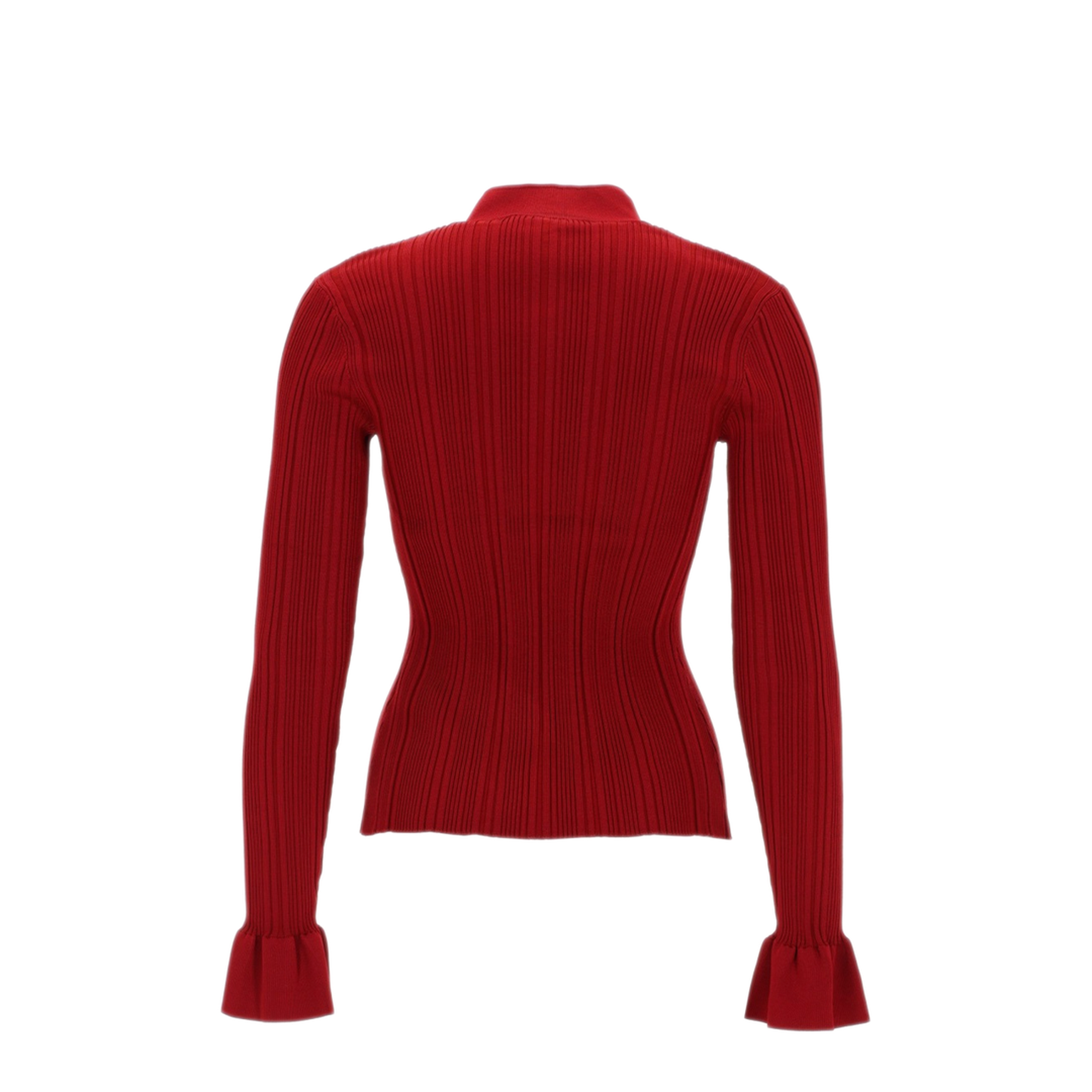 MAYFEYR - Self Portrait - Cardigan With Jewel Buttons - RS26555CRRED