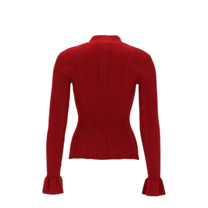 MAYFEYR - Self Portrait - Cardigan With Jewel Buttons - RS26555CRRED