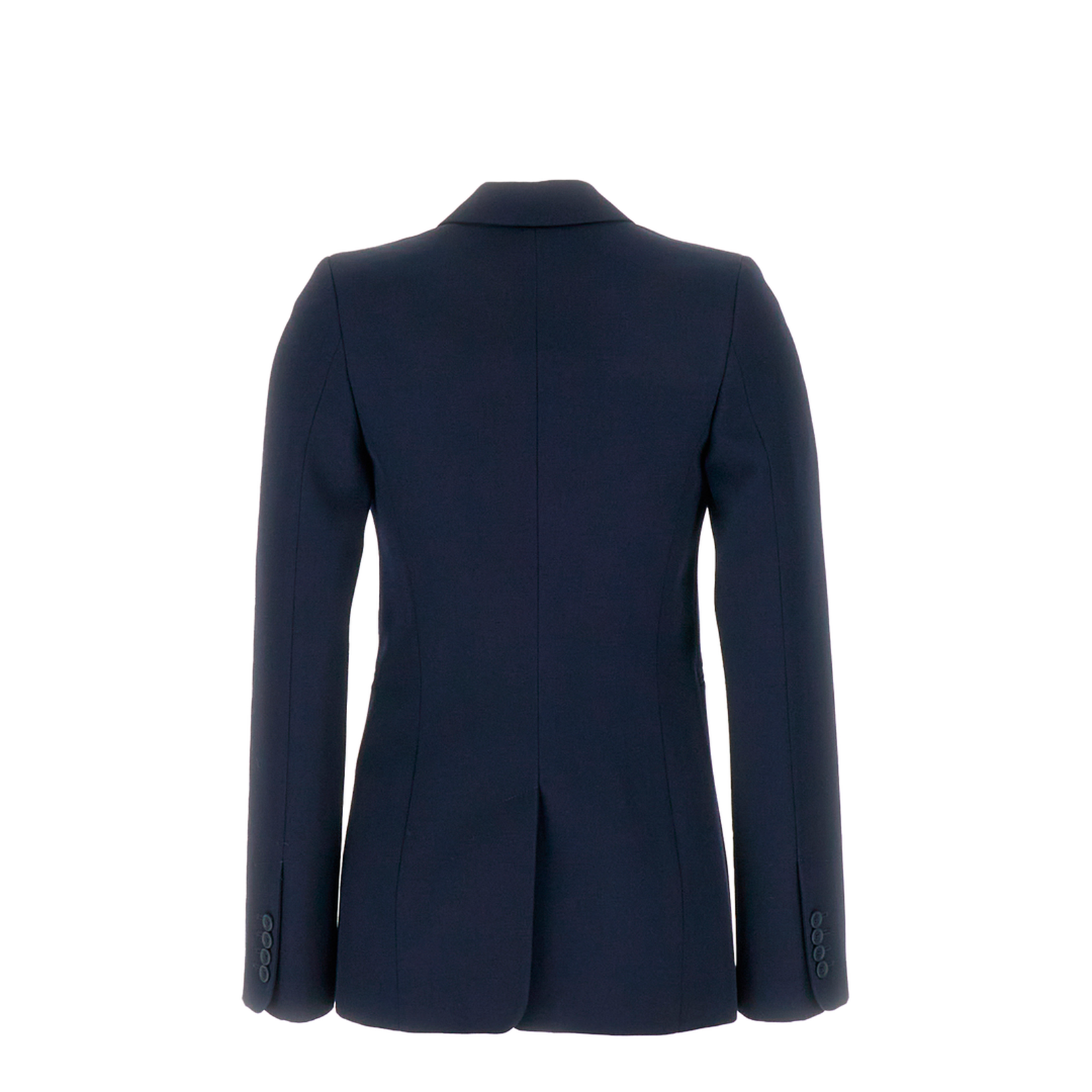 Navy Blue Wool Blazer