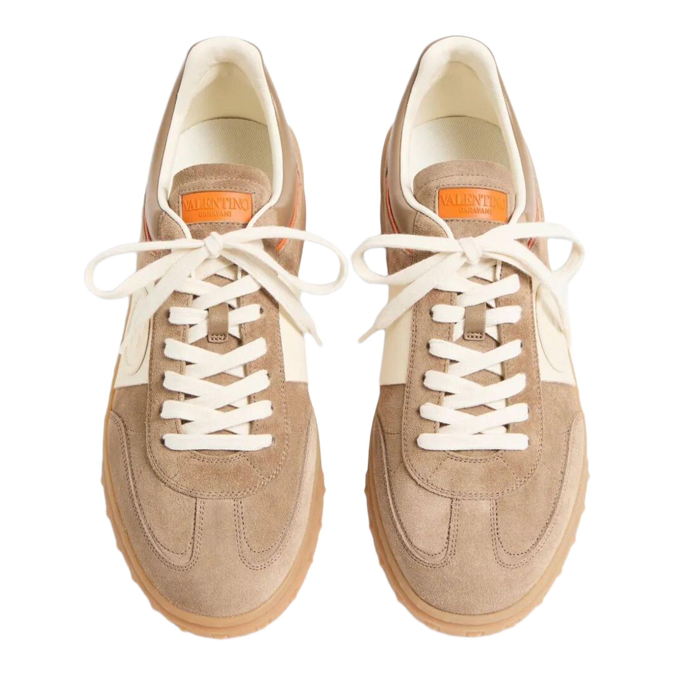 MAYFEYR - Valentino - Upvillage Split And Nappa Leather Sneakers - YS0H77LAL