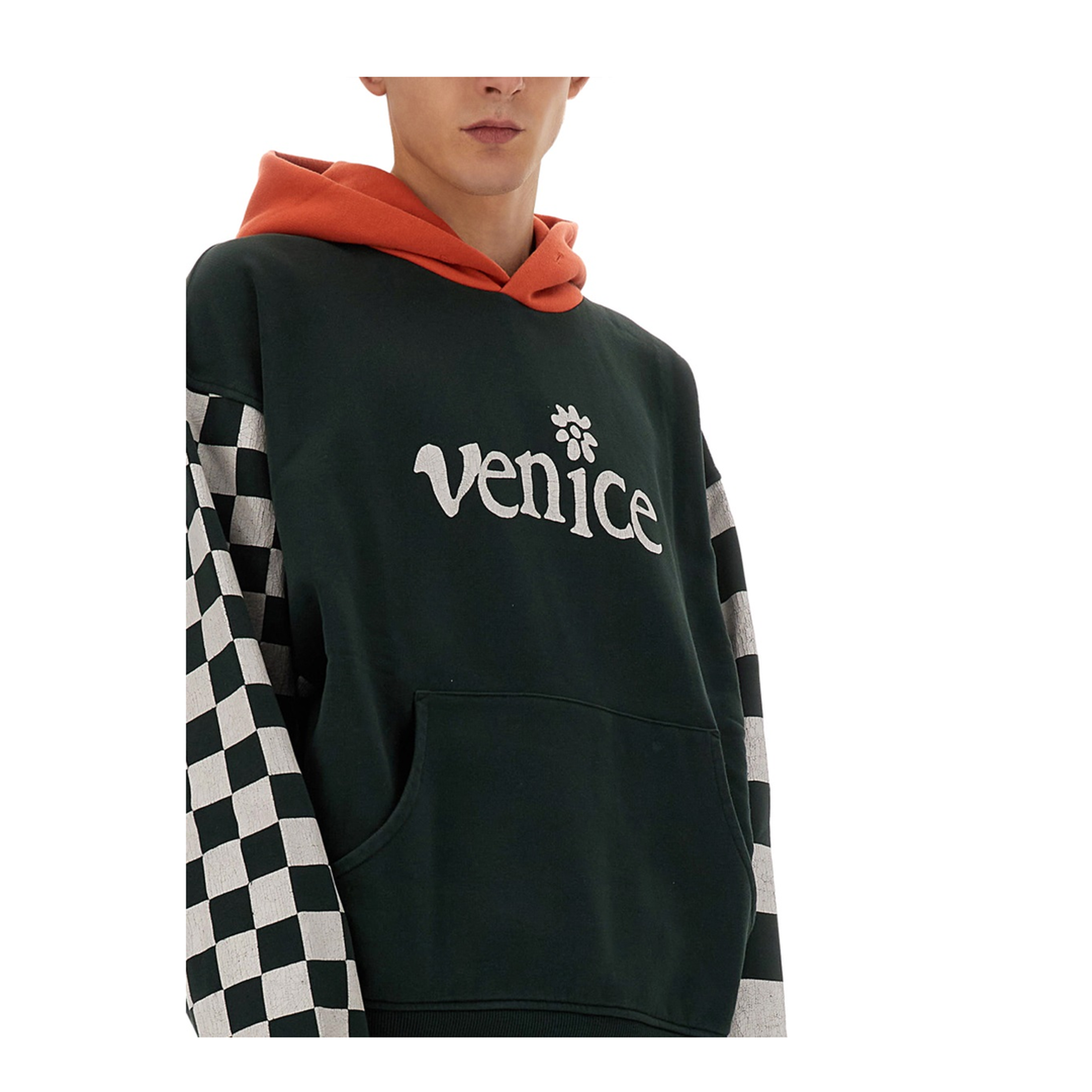 MAYFEYR - ERL - Venice Sweatshirt - ERL08T021BLACKCHECKER