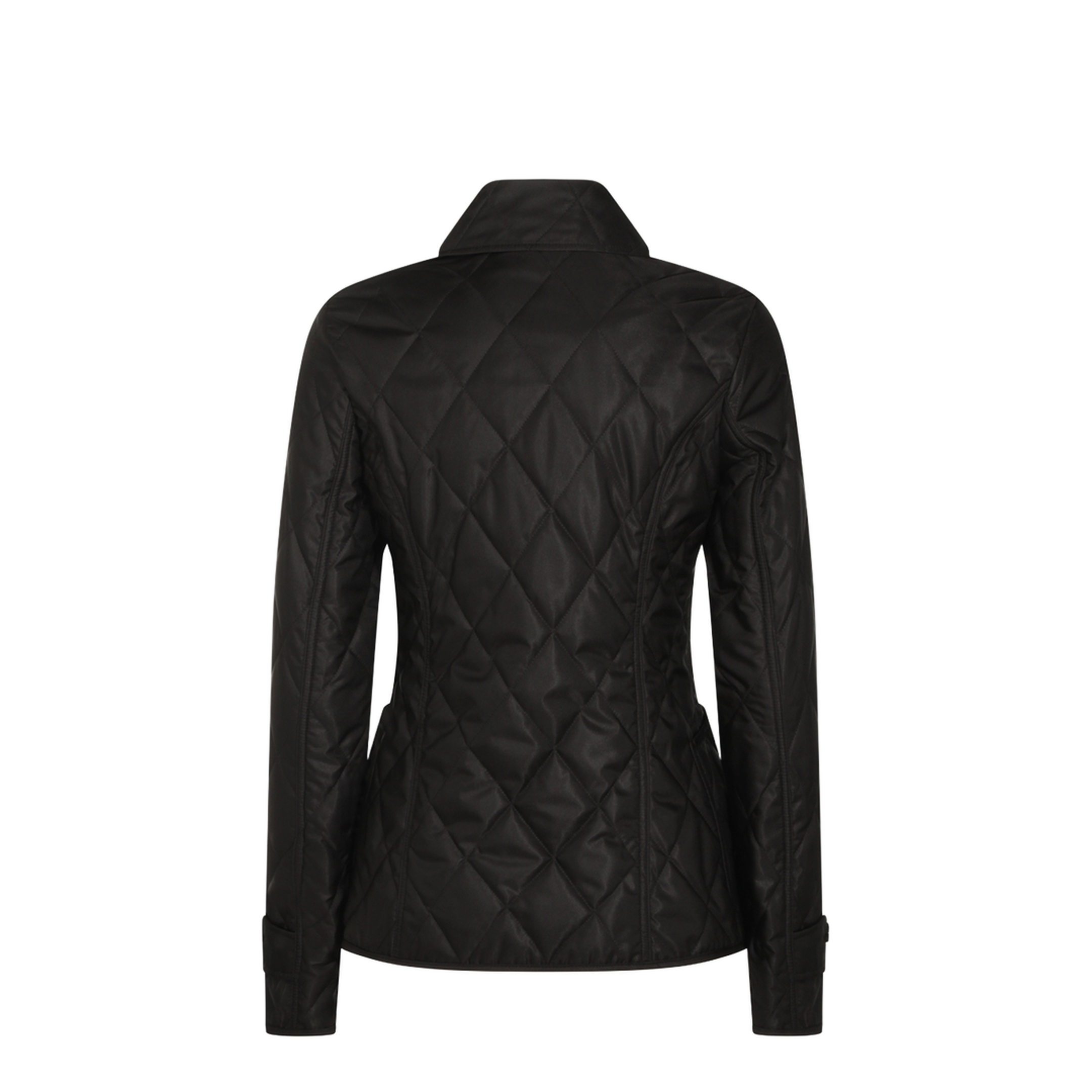 Quilted Jacket In Black