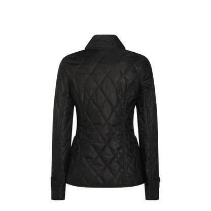 Quilted Jacket In Black