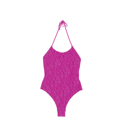 One-Piece Swimsuit in Recycled Jacquard