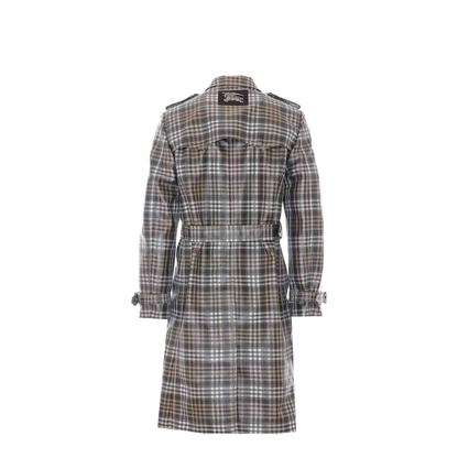 MAYFEYR - Burberry - Brown And White Foxfield Trench - 8125430