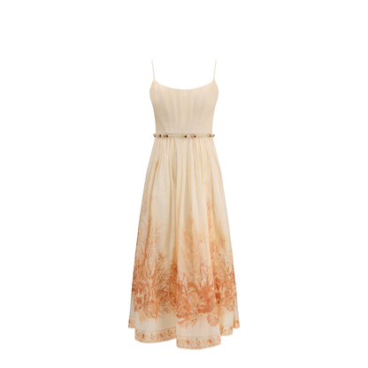 MAYFEYR - Zimmermann - Wanderlust Corset Midi Dress - 6881DRS262