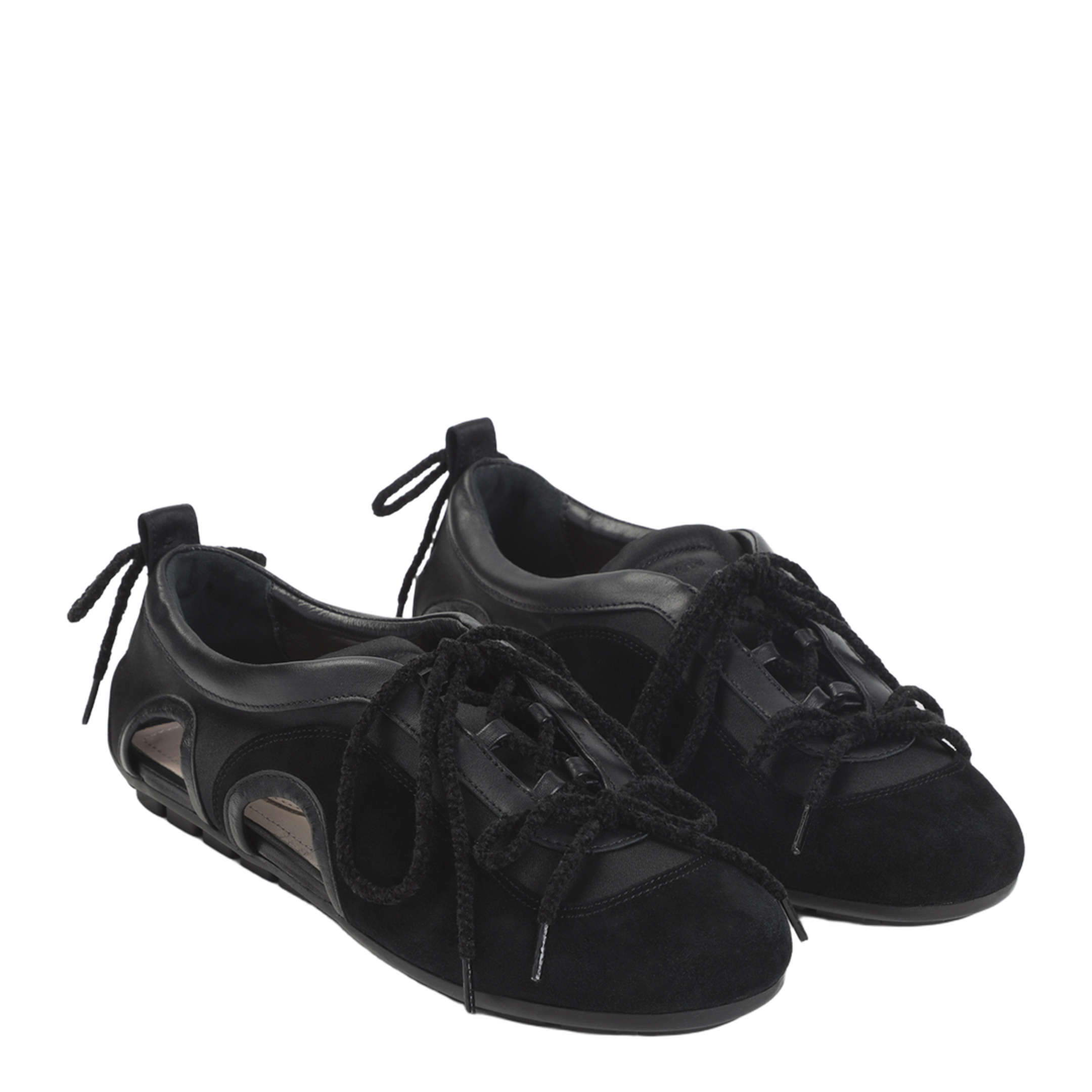 MAYFEYR - Simone Rocha - Cutout Ballerina Grip Trained Sneakers - BPT100755